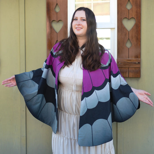 LGBTQ+ Pride Moth Wings