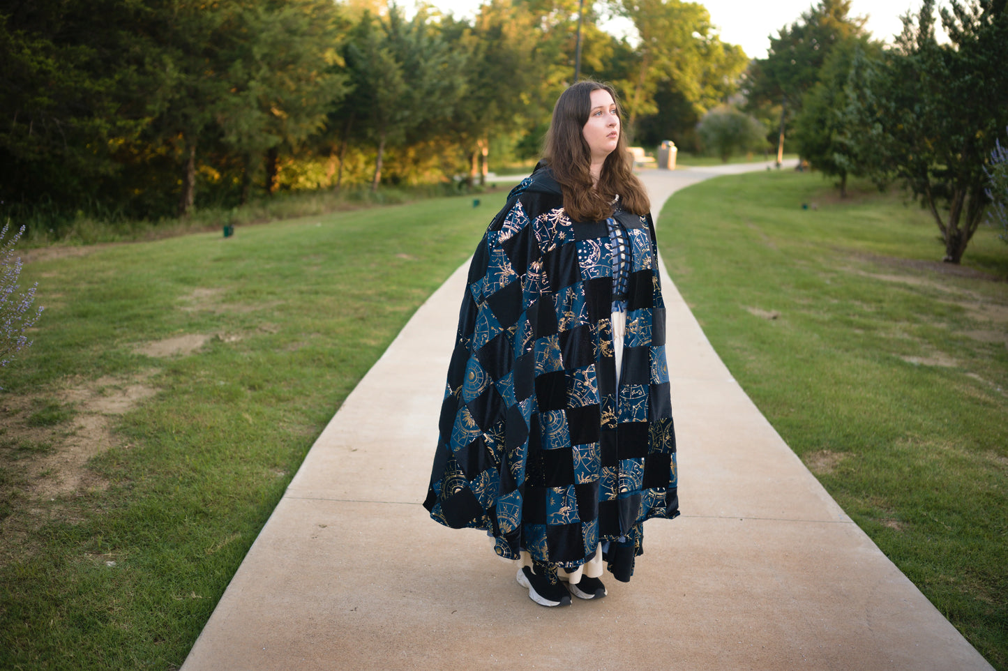 Patchwork Celestial Cloak