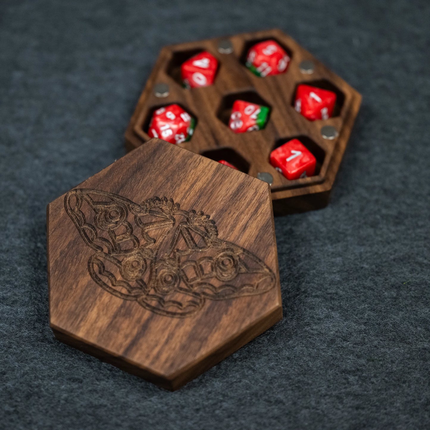 Hexagon Dice Box