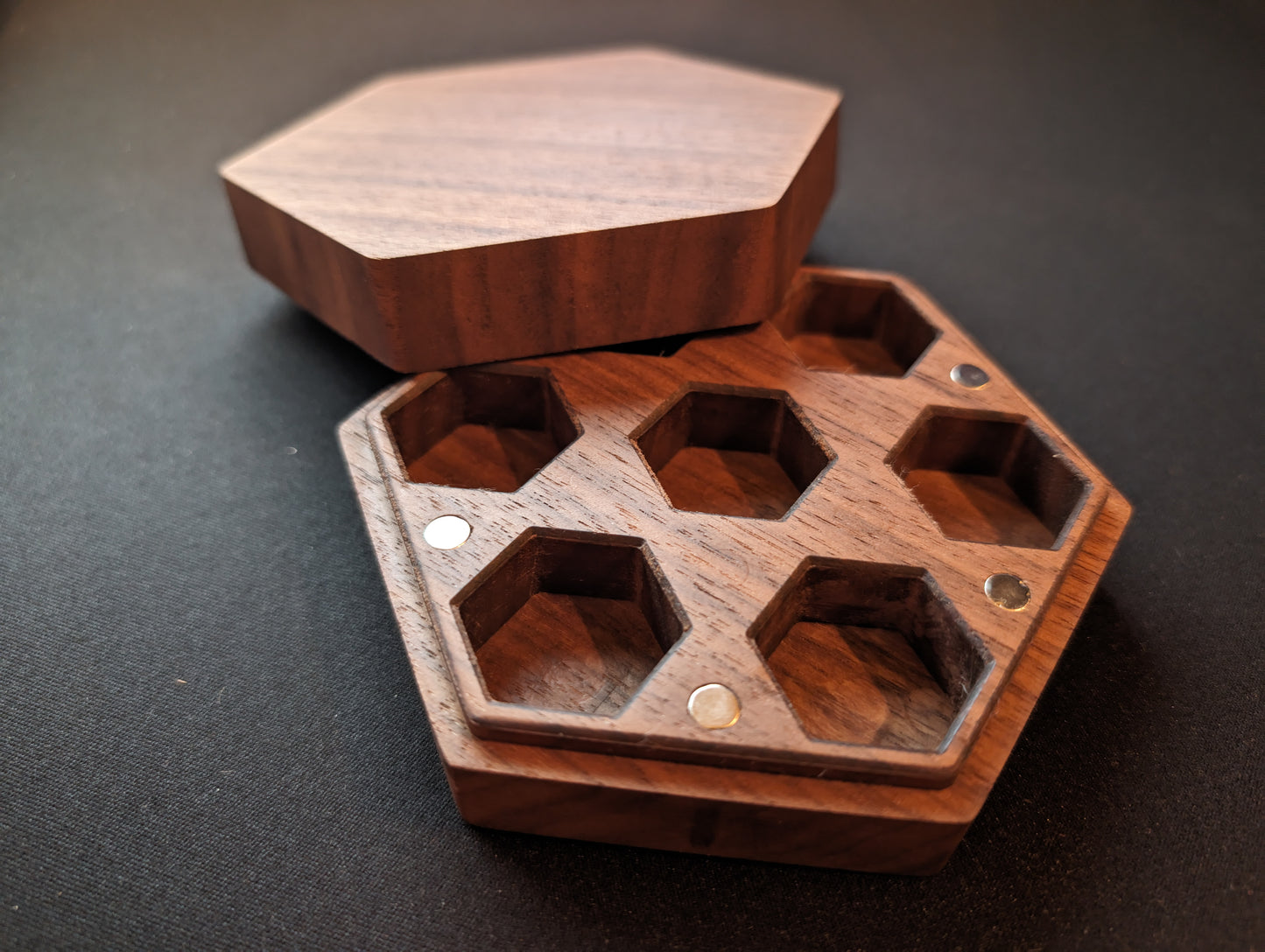 Hexagon Dice Box